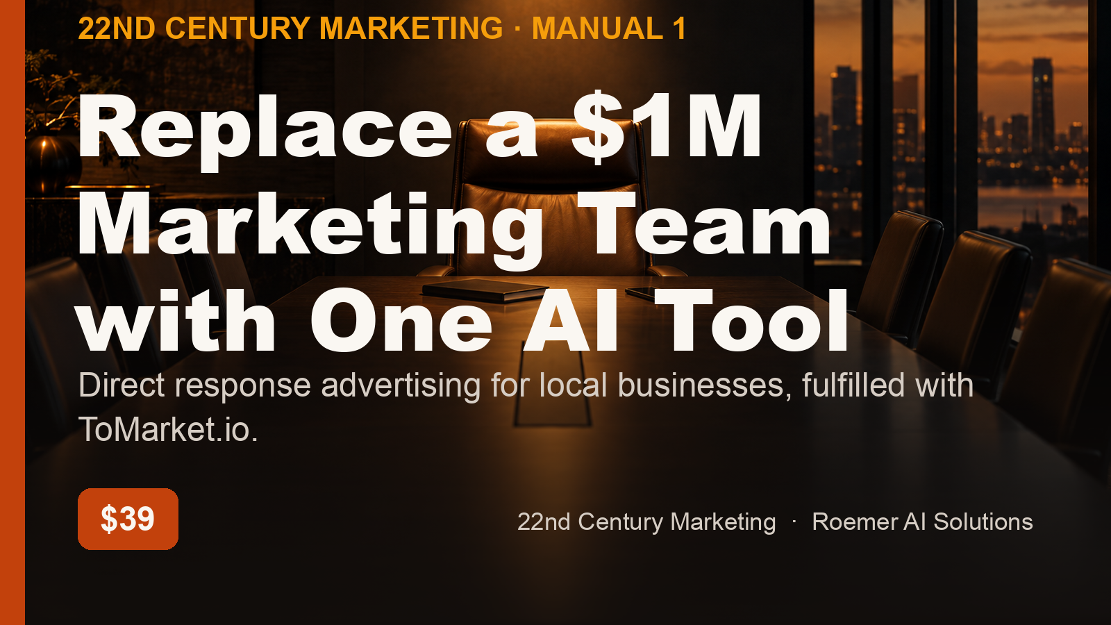 Replace a $1M Marketing Team with One AI Tool